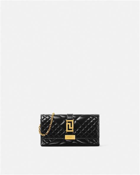 versace greca goddess clutch